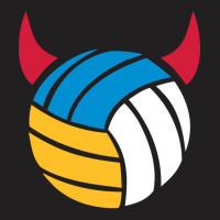 Beach Volleyball Devil Tumblr T-shirt | Artistshot