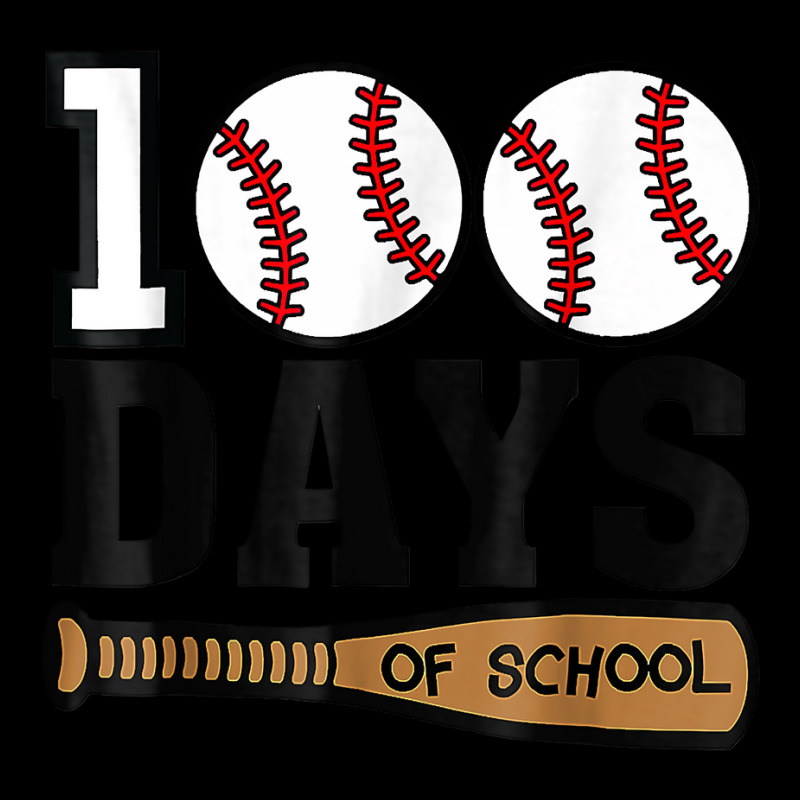 Baseball 100 Days Of School Happy 100th Day Teache Zipper Hoodie | Artistshot