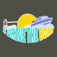 I Drive The Boat Waterskiing Yellow Fleece Short | Artistshot