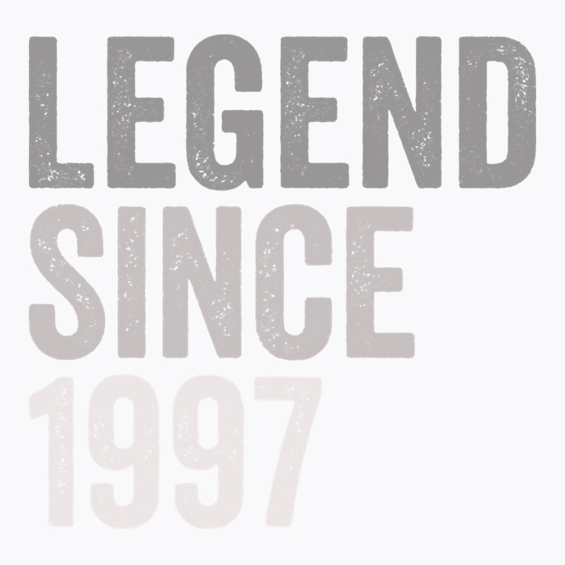 Legend Since 1997 Funny 24 Years Old 24th Birthday T-shirt | Artistshot