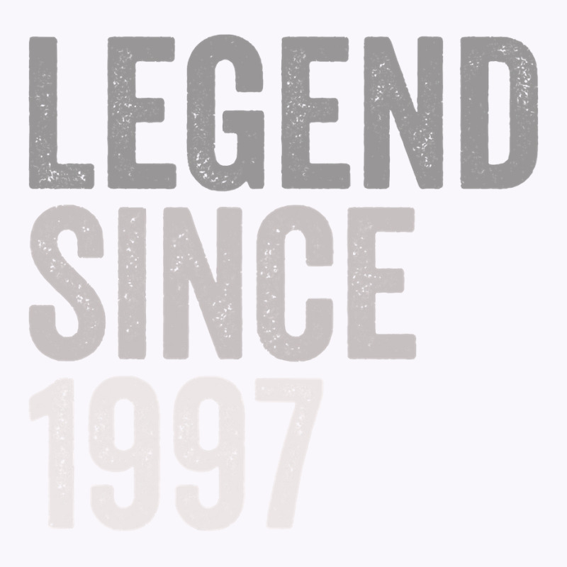 Legend Since 1997 Funny 24 Years Old 24th Birthday Tank Top | Artistshot