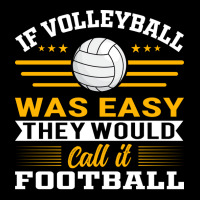 If Volleyball Was Easy They Would Call It Football Men's 3/4 Sleeve Pajama Set | Artistshot