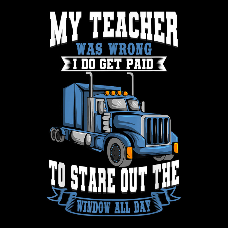 Truck Driver Trucker Teamster Vehicle Lgv Truckie Graphic Youth T-shirt by lelionsuza | Artistshot