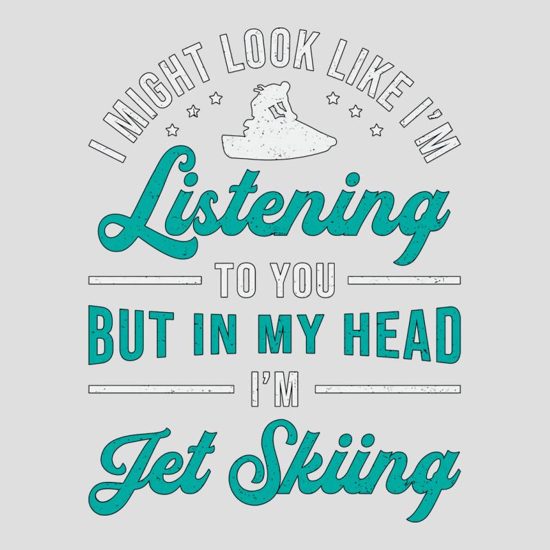 Jet Ski Listening To You Jet Skiing Water Sports R V-neck Tee | Artistshot