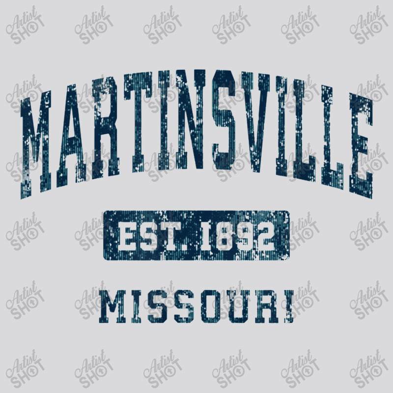 Martinsville Missouri Mo Vintage Athletic Sports Women's Triblend Scoop T-shirt by hattieariel | Artistshot