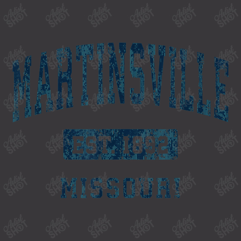 Martinsville Missouri Mo Vintage Athletic Sports Ladies Curvy T-Shirt by hattieariel | Artistshot