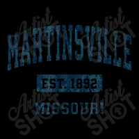 Martinsville Missouri Mo Vintage Athletic Sports Cropped Sweater | Artistshot