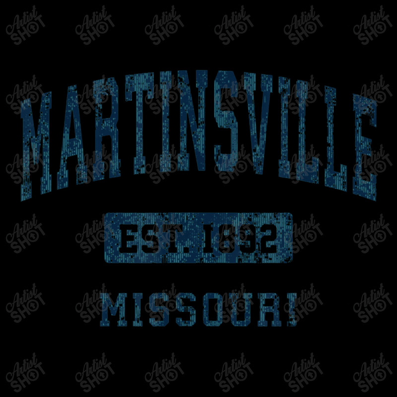 Martinsville Missouri Mo Vintage Athletic Sports Cropped Sweater by hattieariel | Artistshot