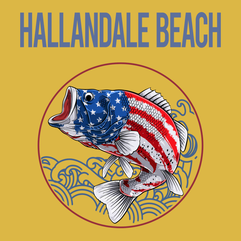 Usa Flag Fish Hallandale Beach Hipster Classic T-shirt by sproleervinej | Artistshot