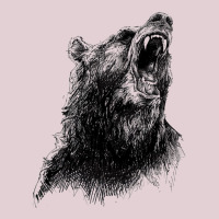 Angry Bear Retro Ladies Fitted T-shirt | Artistshot