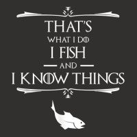 That's What I Do I Fish & I Know Things Funny Fish Champion Hoodie | Artistshot