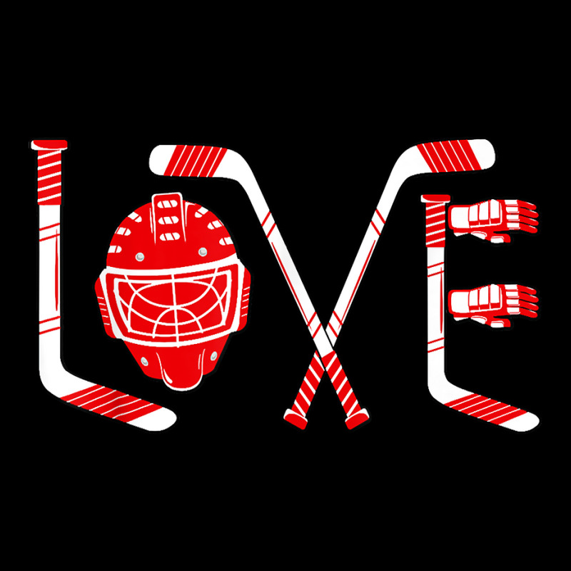 Player Goalie Ice Hockey Heart Apparel Funny Valen Graphic T-shirt | Artistshot