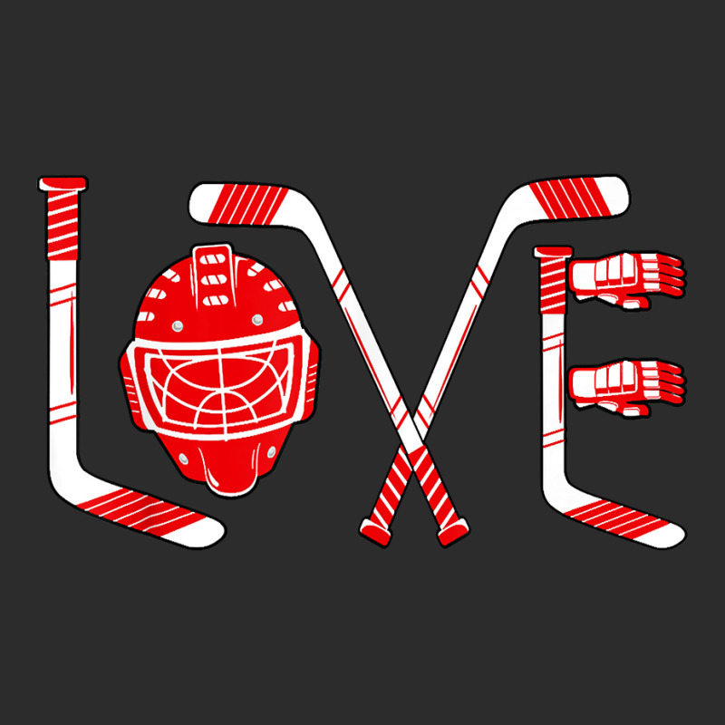 Player Goalie Ice Hockey Heart Apparel Funny Valen Exclusive T-shirt | Artistshot