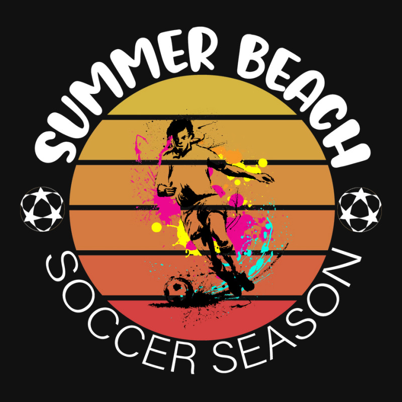 Summer Beach Soccer Season With The Sunset Beautif Graphic T-shirt by zelekmanfraw | Artistshot