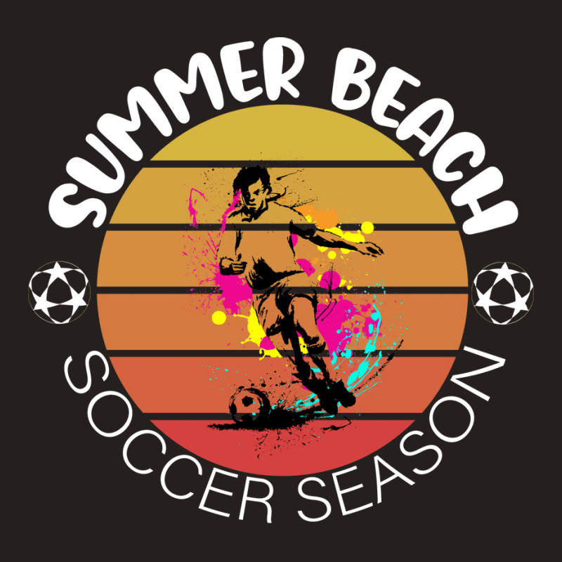 Summer Beach Soccer Season With The Sunset Beautif Tank Top by zelekmanfraw | Artistshot