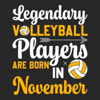 Legendary Volleyball Players Are Born In November Men's T-shirt Pajama Set | Artistshot