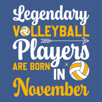 Legendary Volleyball Players Are Born In November Champion Hoodie | Artistshot