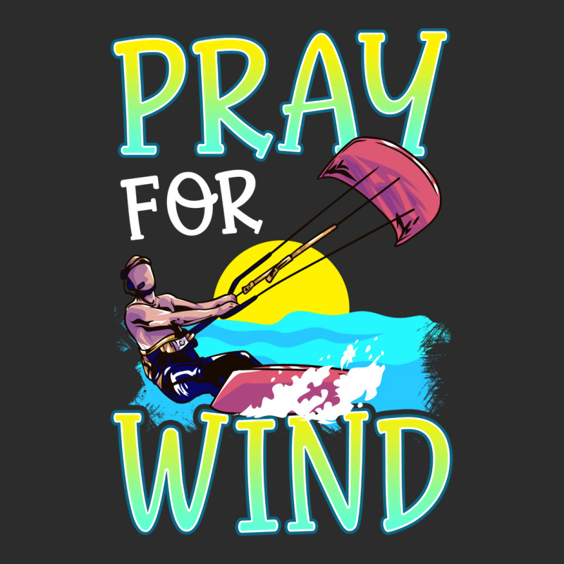 Kiteboarding Pray For Wind Kitesurfing Love Exclusive T-shirt by lindeaucterr | Artistshot