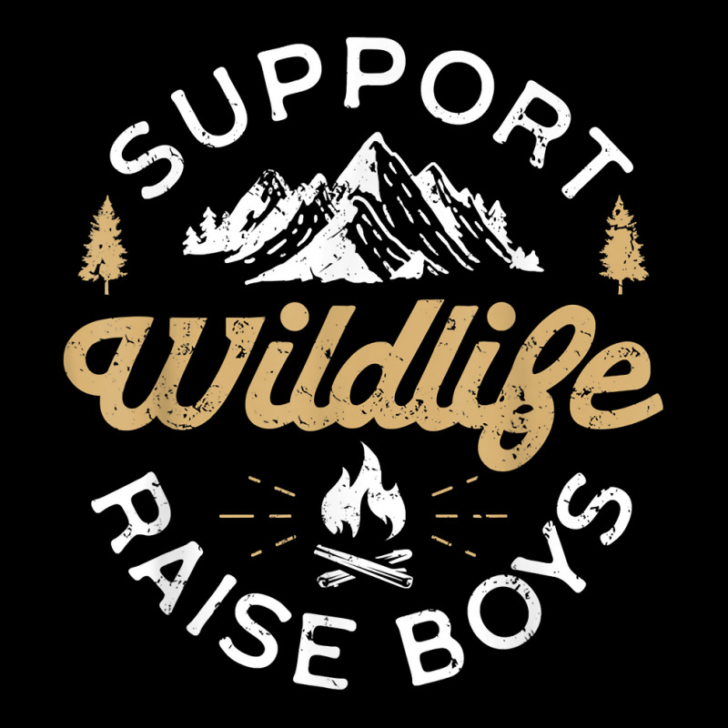 Support Wildlife Raise Boys   Parent, Mom & Dad Gi Adjustable Cap | Artistshot