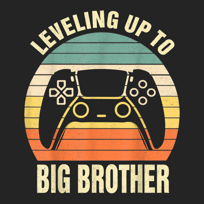 Leveling Up To Big Brother 2023 Funny Gamer Vintag 3/4 Sleeve Shirt | Artistshot