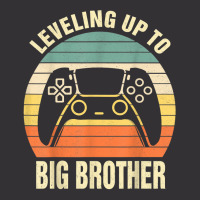 Leveling Up To Big Brother 2023 Funny Gamer Vintag Vintage Hoodie | Artistshot