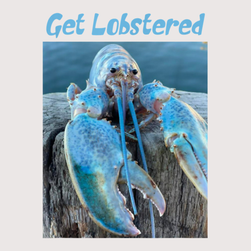 Funny Jumpscare Lobster Meme Blue Crustacean Pocket T-shirt | Artistshot