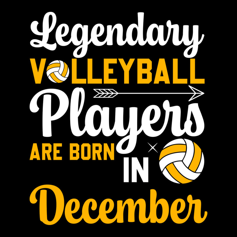 Legendary Volleyball Players Are Born In December Men's Long Sleeve Pajama Set by lindeaucterr | Artistshot