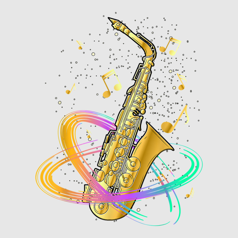 Saxophone Player Musical Notes Jazz Musician Saxop Hoodie & Jogger set by peeteeh | Artistshot