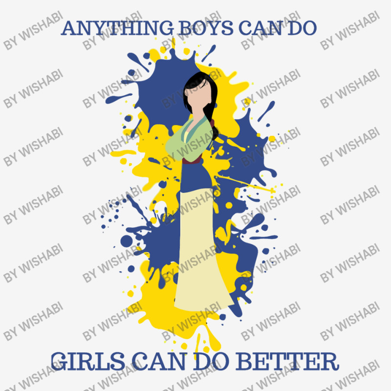 Anything Boys Can Do, Girls Can Do Better Baby Bibs | Artistshot