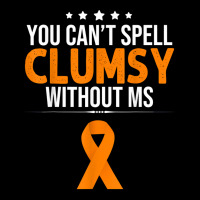 Multiple Sclerosis Awareness Clumsy Without Ms Awa Men's Long Sleeve Pajama Set | Artistshot