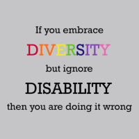 If You Embrace Diversity But Ignore Disability Pre Baby Bodysuit | Artistshot