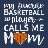 My Favorite Basketball Player Calls Me Mom 70s Men Denim Jacket | Artistshot