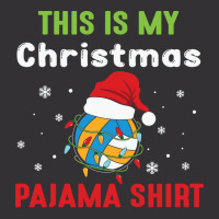 This Is My Christmas Pajama Volleyball Middle Bloc Vintage Hoodie | Artistshot