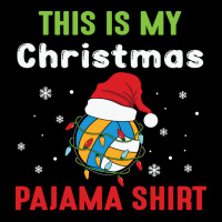 This Is My Christmas Pajama Volleyball Middle Bloc Lightweight Hoodie | Artistshot