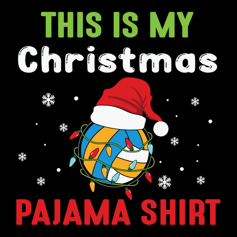 This Is My Christmas Pajama Volleyball Middle Bloc Lightweight Hoodie by zerrchudejv | Artistshot