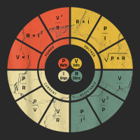 Vintage Ohms Law Diagram Electrical Electronics En Printed Hat | Artistshot