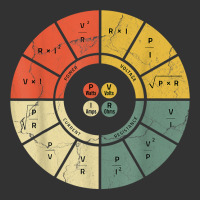 Vintage Ohms Law Diagram Electrical Electronics En Baby Bodysuit | Artistshot