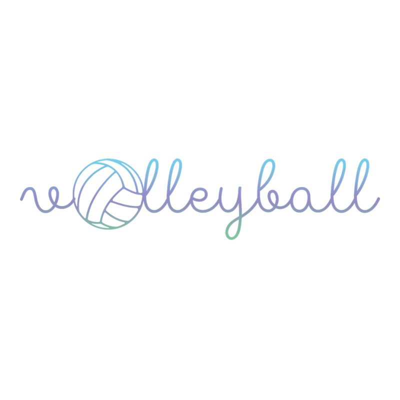 Volleyball Cursive Cute V-Neck Tee by lindeaucterr | Artistshot