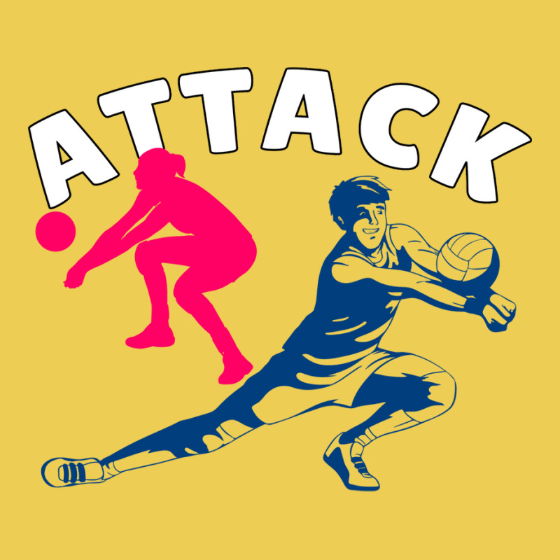 Volleyball Attack Music Graphic T-shirt | Artistshot