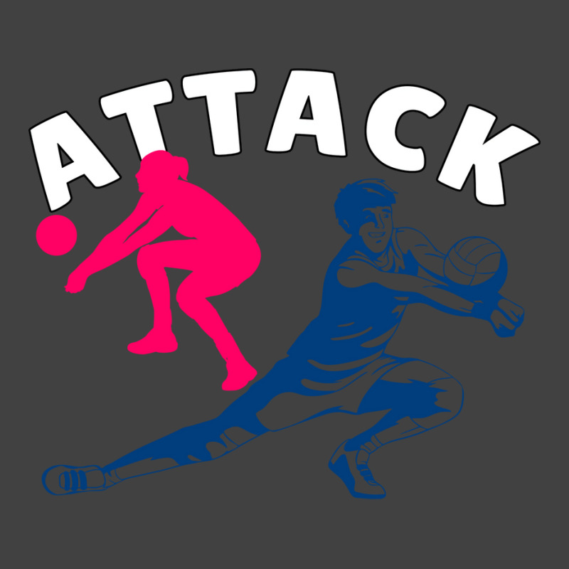 Volleyball Attack Music Vintage T-shirt | Artistshot