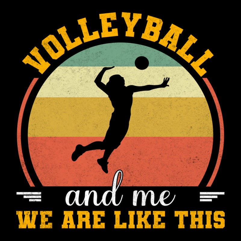 Volleyball And Me We Are Like This Aesthetic Unisex Jogger | Artistshot