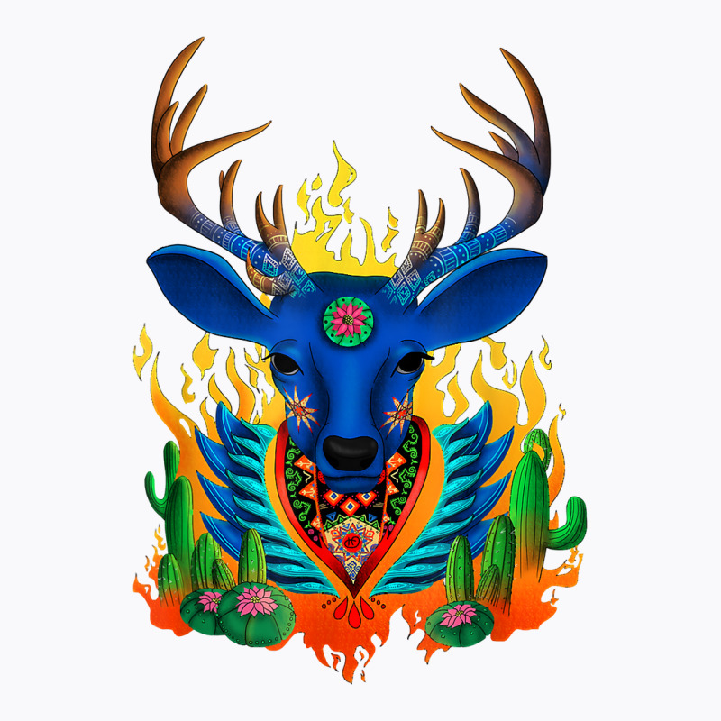 Third Eye Huichol Deer T Shirt T-shirt | Artistshot