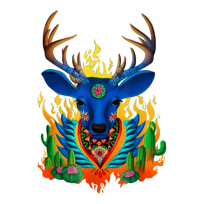 Third Eye Huichol Deer T Shirt 3/4 Sleeve Shirt | Artistshot