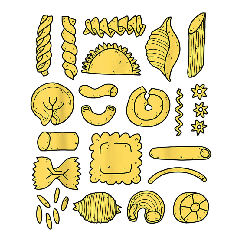 Pasta Noodles Spaghetti, Penne, Tortellini, Farfal Youth Tee by scrabeck | Artistshot