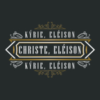 Kyrie Eleison Lord Christe Mercy Traditional Latin Women's Triblend Scoop T-shirt | Artistshot