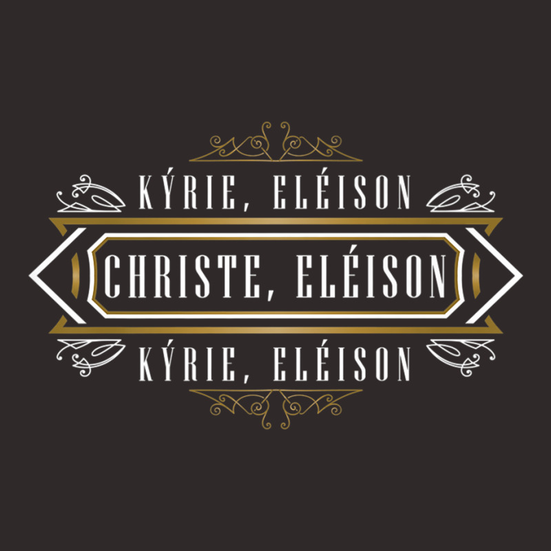 Kyrie Eleison Lord Christe Mercy Traditional Latin Racerback Tank by riggli | Artistshot