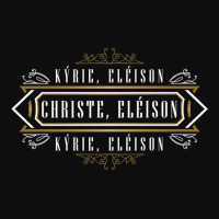 Kyrie Eleison Lord Christe Mercy Traditional Latin Crop Top | Artistshot