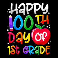 Happy 100th Day Of School 100 Days Smarter Cute 1s Graphic T-shirt | Artistshot