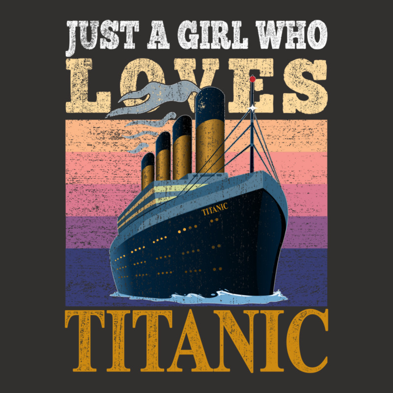 Ship Just A Girl Who Loves Titanic Boat Titanic Gi Champion Hoodie | Artistshot