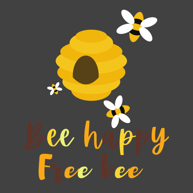 Bee Happy Free Bee 70s Vintage T-shirt | Artistshot